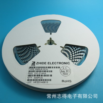 SMBJ6.0CA瞬态抑制二极管 志得电子原厂现货，守护电路安全的可靠之选